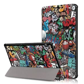 Capa dobrável em couro PU Huawei MediaPad T5 10