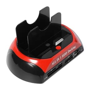 Estação de ancoragem HDD tudo em 1 IDE/SATA 2.5/3.5 com leitor de cartão
