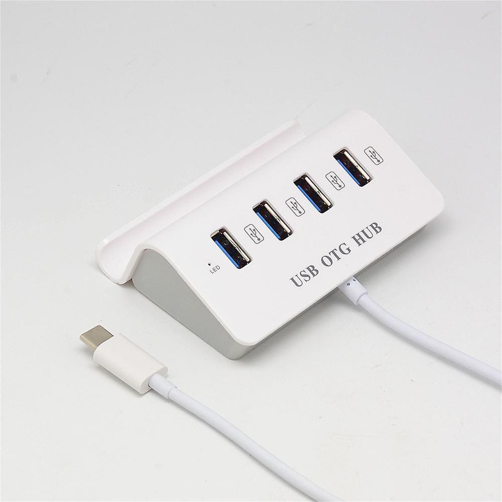 Tipo C Hub Holder Multifone Função De Suporte De Telemóvel 4 P