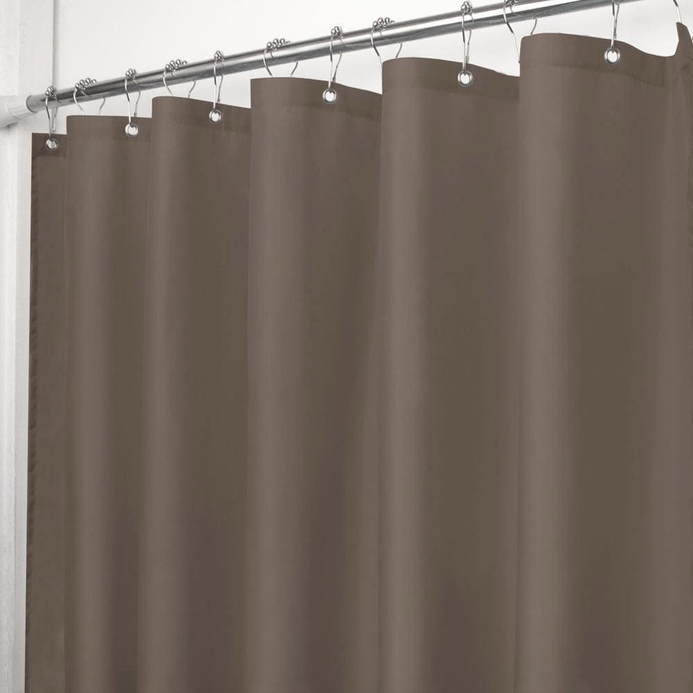 Cortina de chuveiro VCVCOO Tecido de Poliéster Impermeável 180x180cm