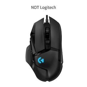 Mouse para jogos G502 Hero Skin, material anti-suor RGB