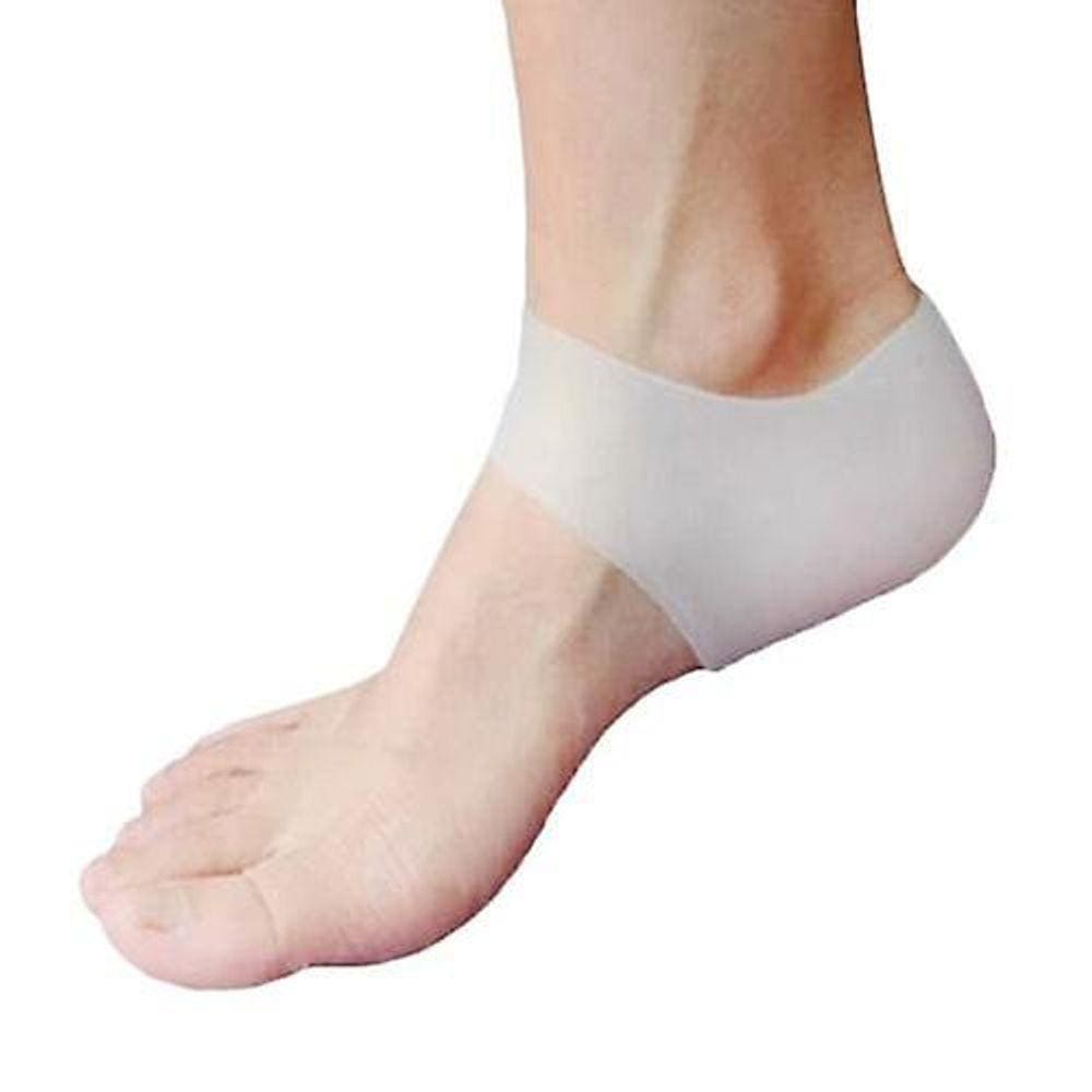 Silicone hidratante gel calcanhar meias peds rachados proteger Foo
