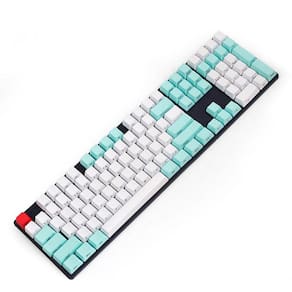 104 chave PBT perfil grosso lado impresso keycaps para cherr