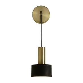Luminária de parede Nordic Plating Iron PEA23-Black Bedroom