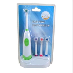 Moda profissional doméstica escova de dentes elétrica carro oral