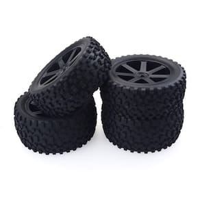 4pcs rc colecionáveis pneu de roda para hpi traxxas hsp hobbykin