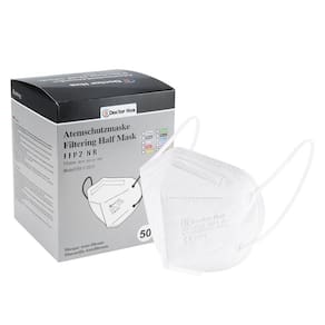 50pcs 50pcs Proteção Facial 3D Aldult FFP2 NR Máscaras Five-lay