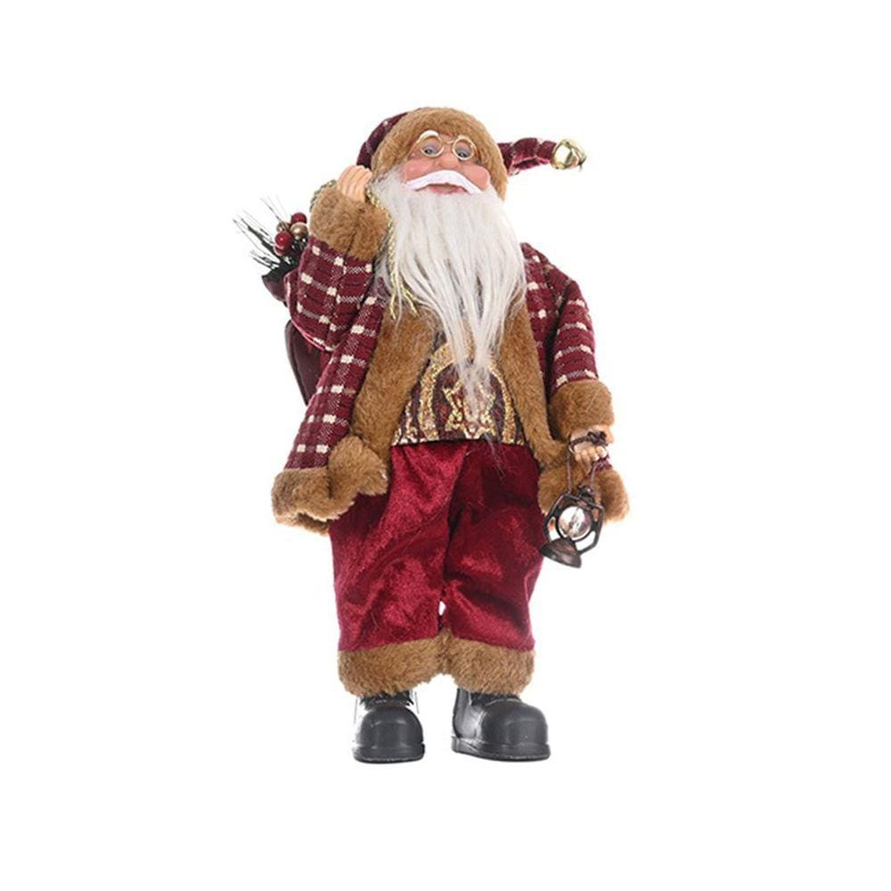 Decoração de lâmpada a óleo de Papai Noel de Natal