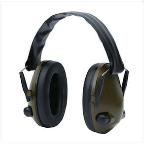 Fones de ouvido Hunting Tactical para redução de ruído auditivo com microfone