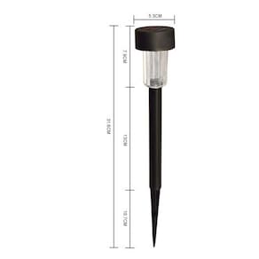 LED Solar Landscape Path Light Lawn Lamp Mount Ground