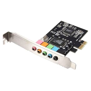Placa de áudio de áudio digital de 5.1 canais PCIE PCI Express