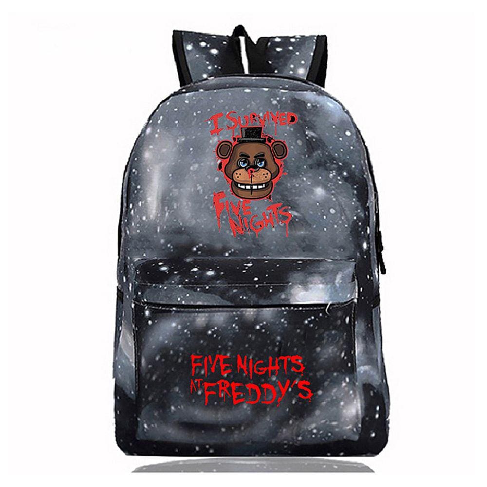 Cinco noites na mochila casual de Freddy para meninos