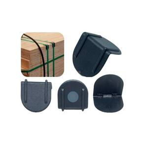 Cantoneira Plastica Preta Para Arquear 10/20Mm 1000 Unidades