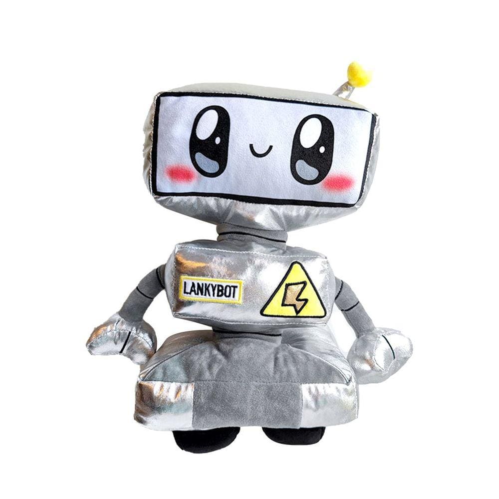 Boneca de pelúcia Lankybox Cyborg Plush tt com decoração iluminada
