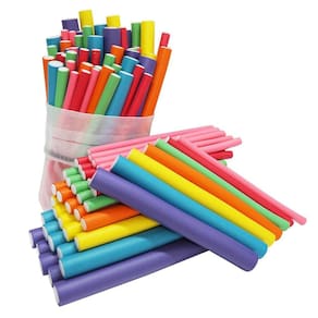 42pcs 7`` flexível torção torção curling barras (um tamanho)