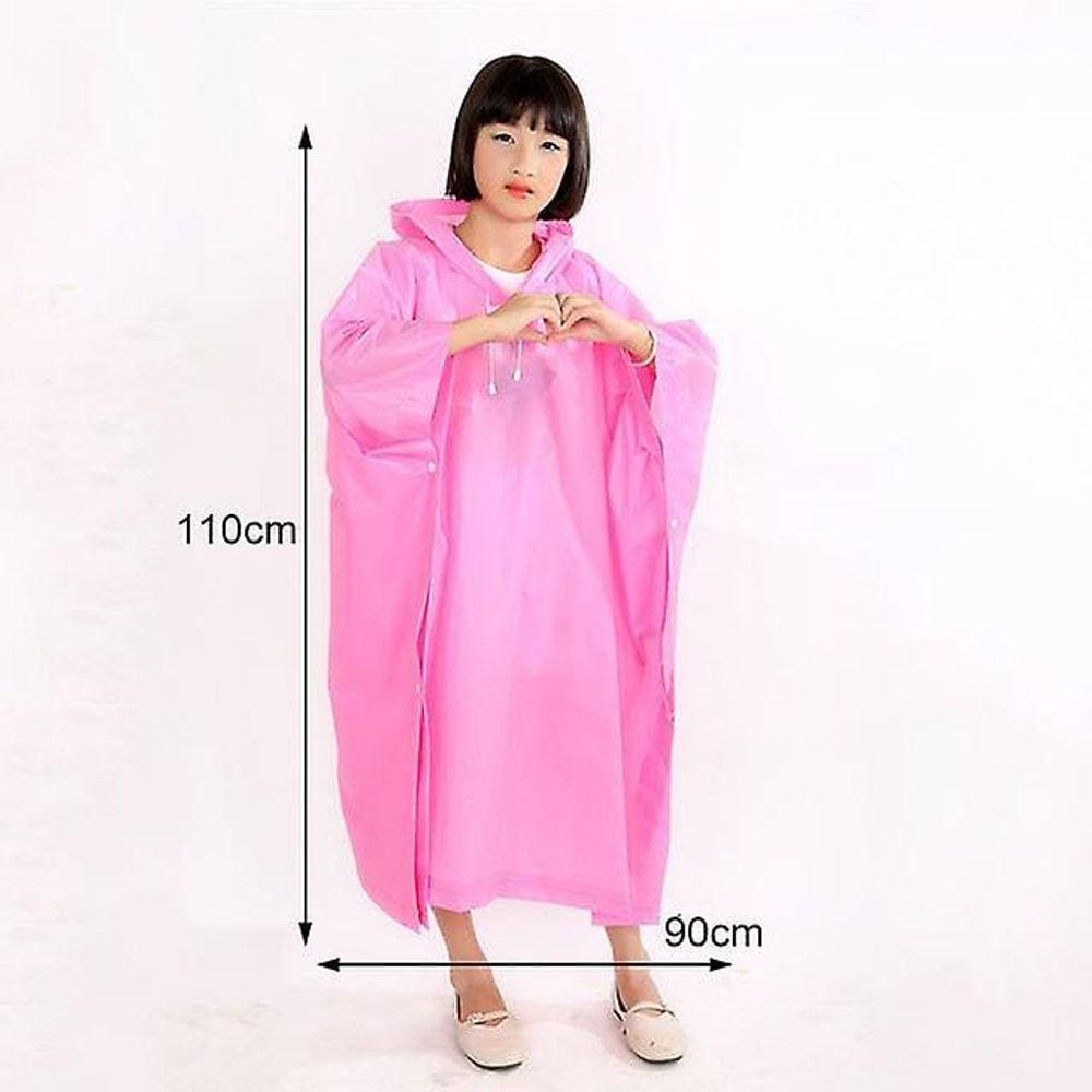 Pink1#1pcs desenhos animados estilo animal capa de chuva crianças crianças Rainc
