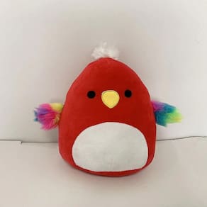 25 cm Papagaio Pelúcia Brinquedo Kawaii Bonito Bonito Animal Animal Doll D