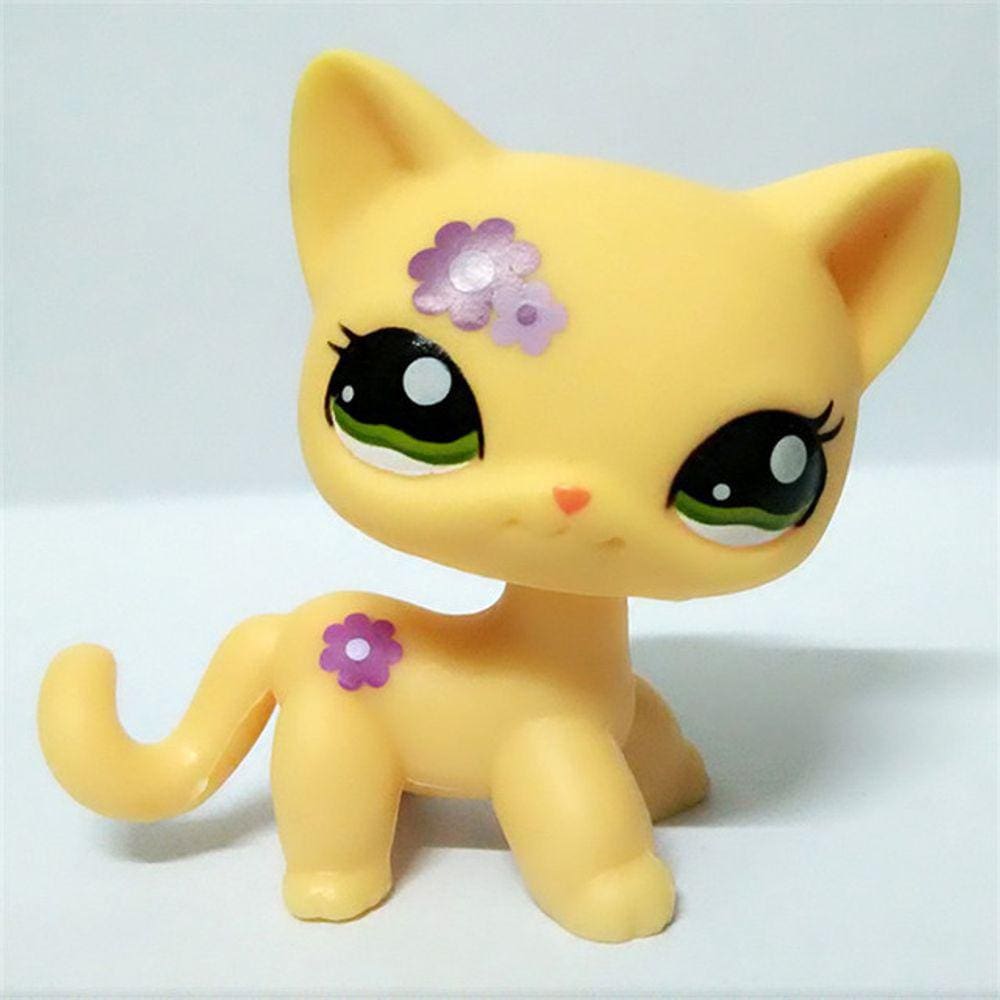 Brinquedo de pé para gatos de cabelo curto Lps Littlest #2291