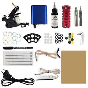 Máquina de tatuagem Generic New Hot Black Music com Micro Motor