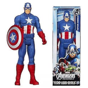 (Capitão América) Marvel Avengers 12 polegadas Action Figures Tit