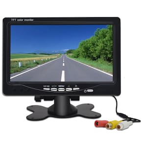 7 polegadas Automobile Monitor Car Monitor Visual Reversing Image