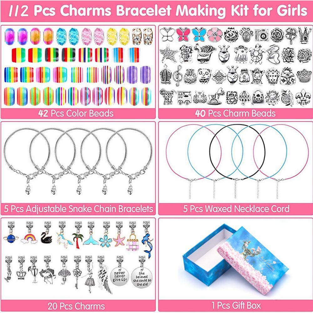 DIY Pulseira Fazendo Beads Kit Crystal Bead