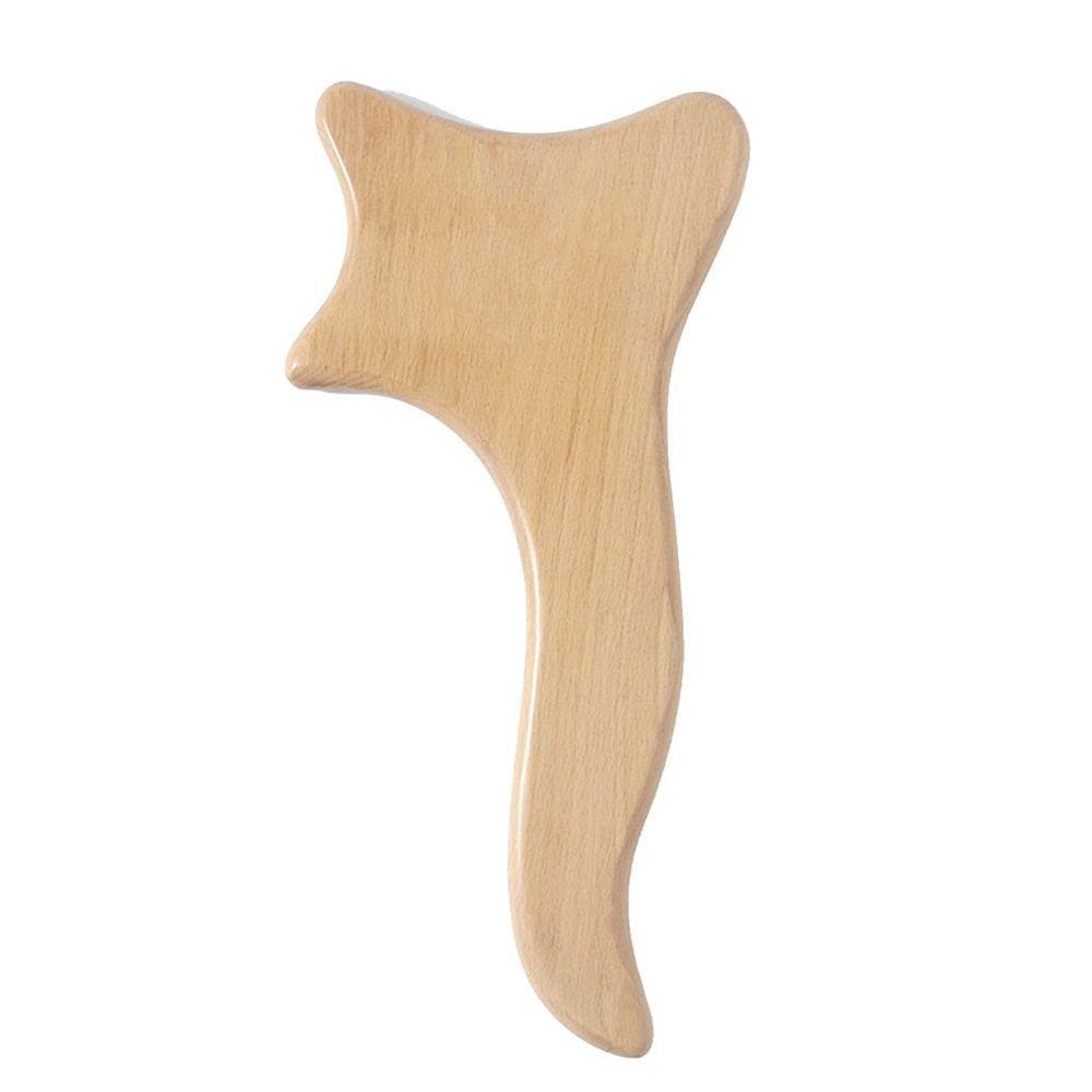 Massagem com remo anticelulite de madeira Gua Sha Tools Dawngrey