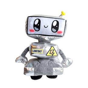 Lankybox Cyborg Plush tt Plush Doll Light Decorat Decorativo
