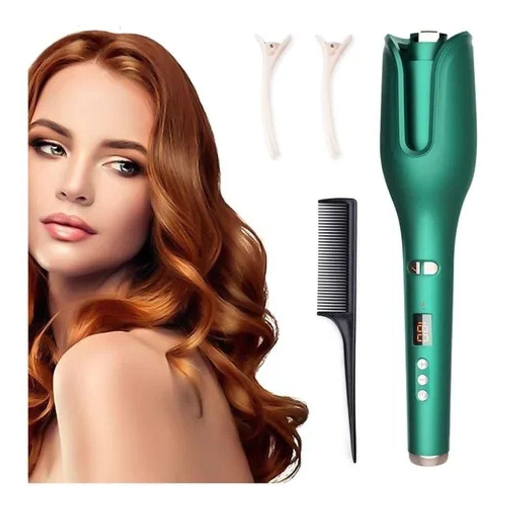 Modelador de cabelo cerâmico  com LCD e íon negativo