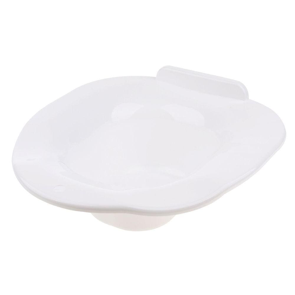 banho de assento para hemorroidas Branco