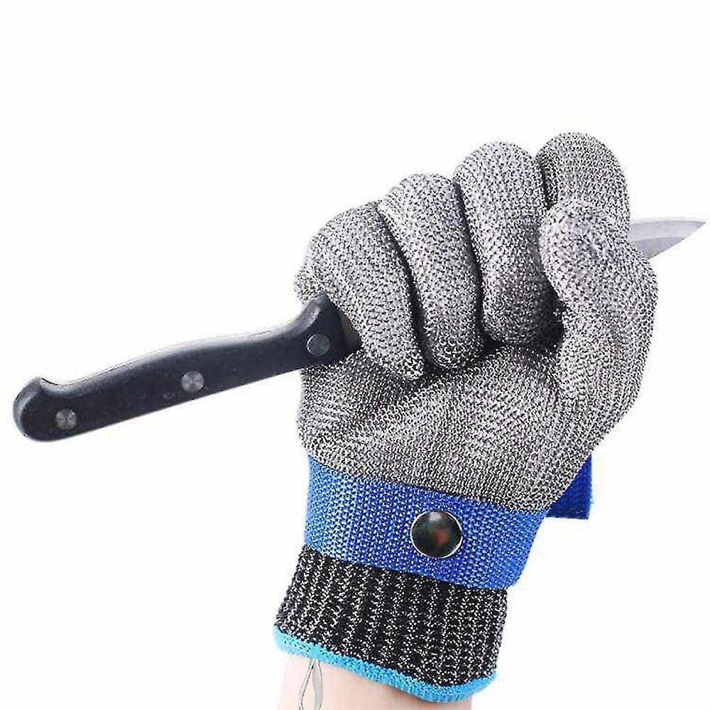 Luva resistente ao corte Nível 5 Aço Inoxidável Corte Fio Mes