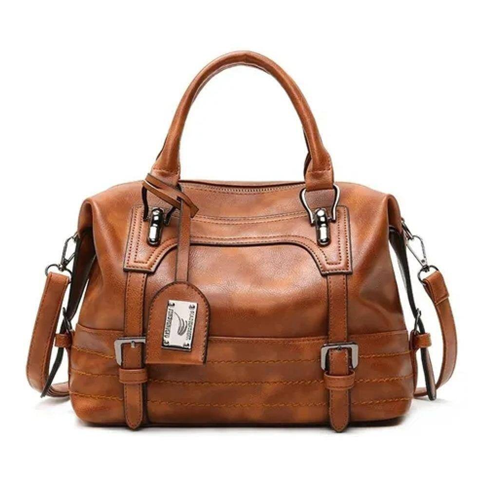 Bolsa de ombro, bolsa feminina de couro para uso diário