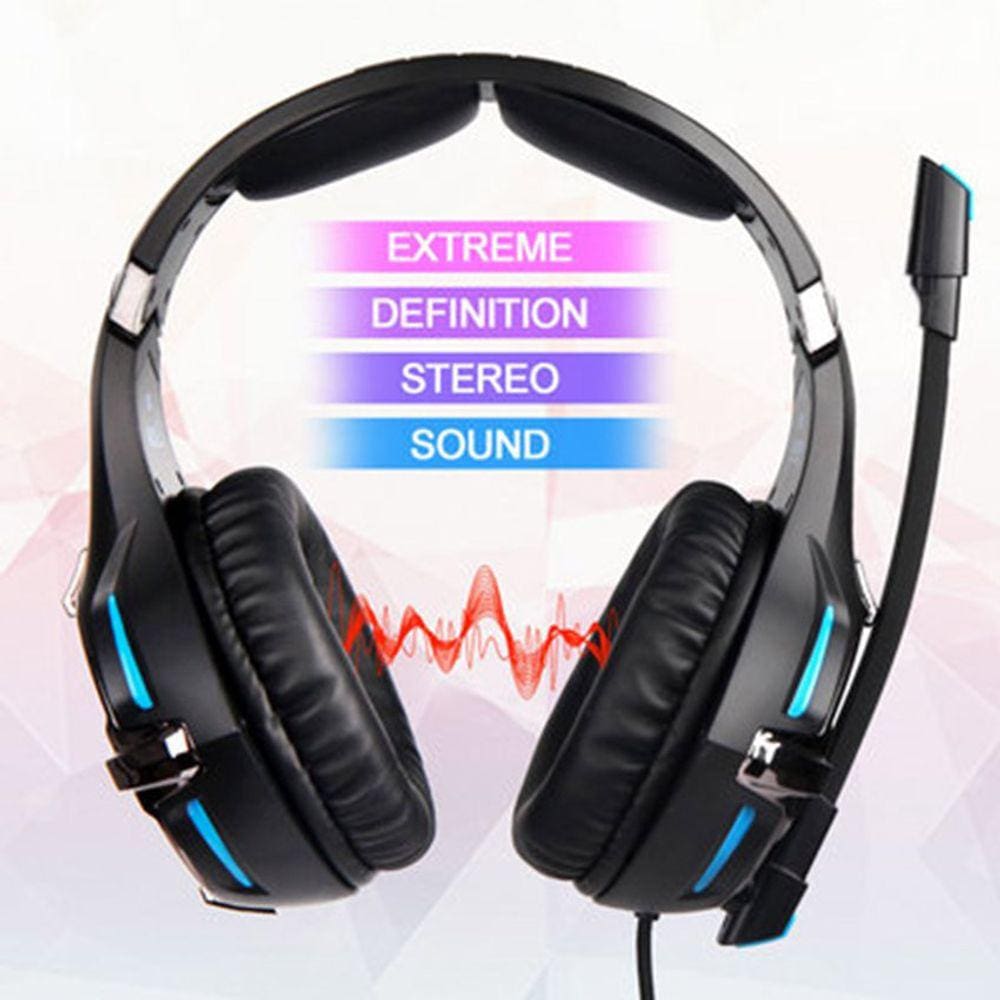 Fone de ouvido para jogos de 3,5 mm com microfone