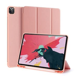 Capa em pele para Pro 11 2020 - Rose Gold One size