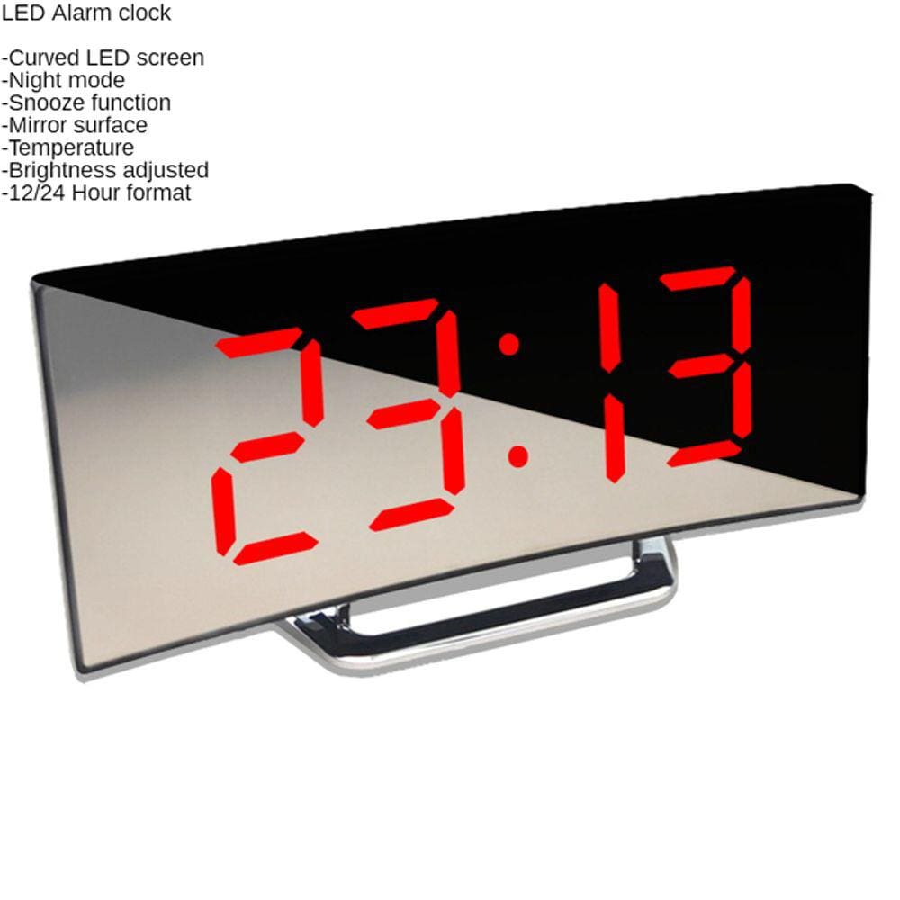 Display LED Despertador Digital para Crianças Despertador com Sn