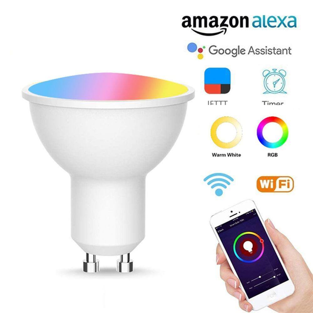 Refletor LED GU10 para lâmpada inteligente de teto pode ser com