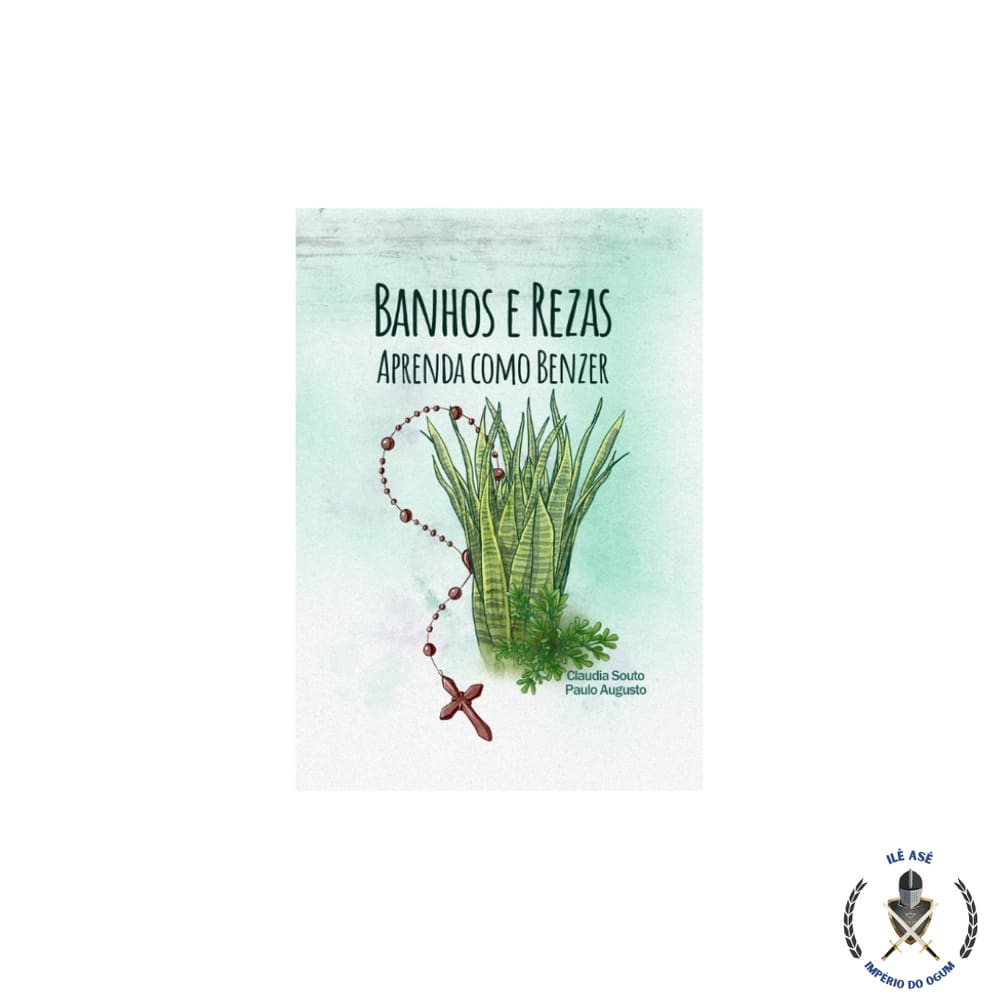 Livro Miniatura - Banhos E Rezas Aprenda Como Benzer