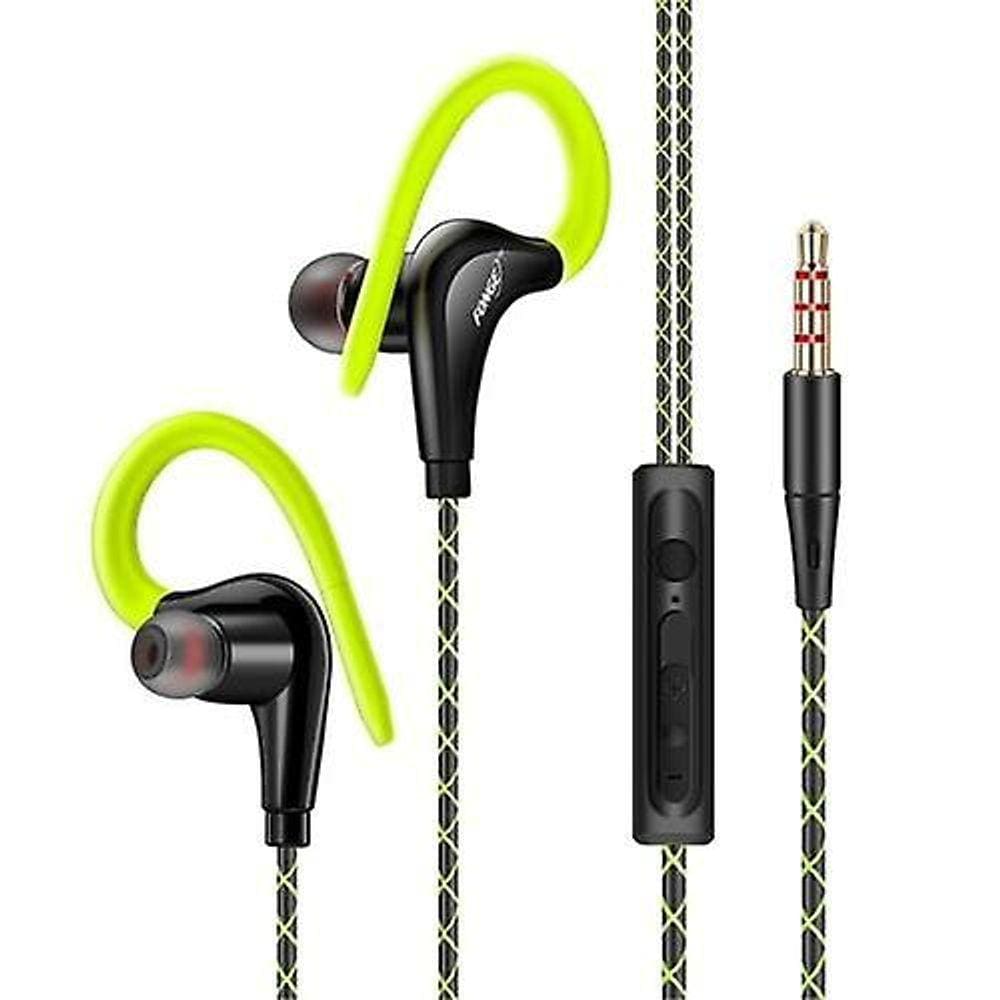 Fonge S760 com fio no fio fone de ouvido impermeável (tamanho único)