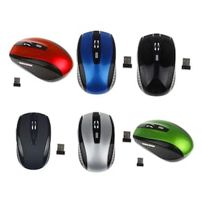 Botões Laptop Notebook Pc Mouse Cordless Jogo Óptico 3