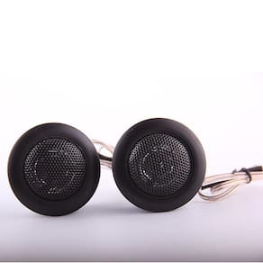 2pcs 4 Ohm Round Speaker Audio Audio Tweeter Tweeter Baixo Oi