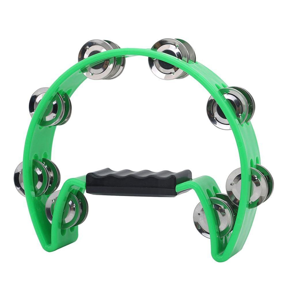 Pandeiro de linha única Tambourine Crescent para cantar