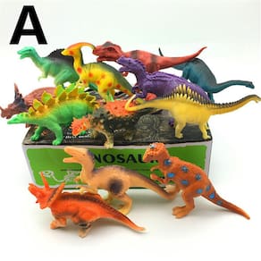 Dinossauros dinossauros plástico figuras animais de brinquedo, jue onesize