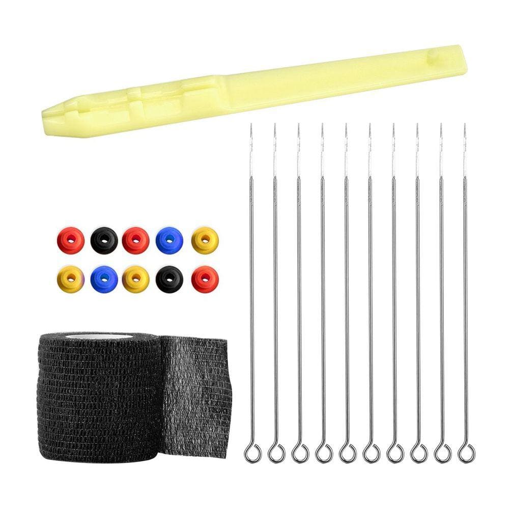 Kit de tatuagem 9RL Pen Stick Needle Ring Supli de tatuagem