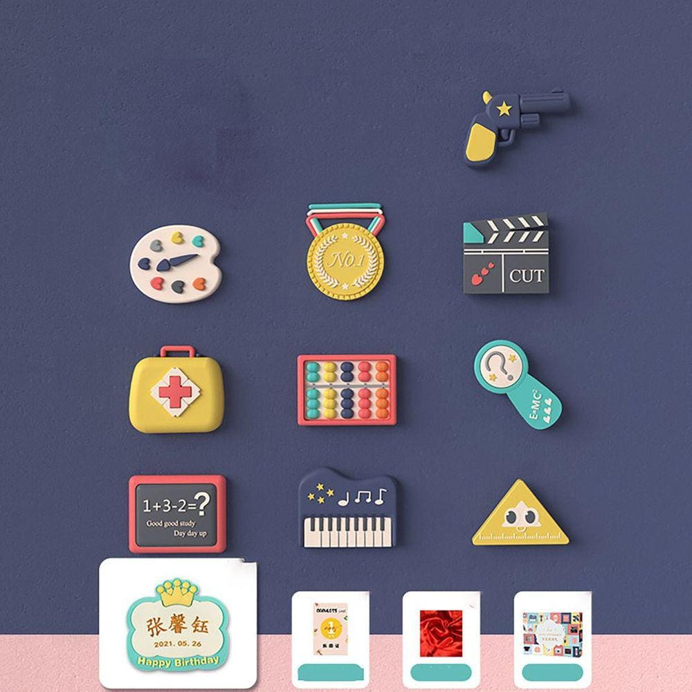 Acessórios de brinquedo Zhou Grip Soft Rubber, conjunto de 10 para crianças