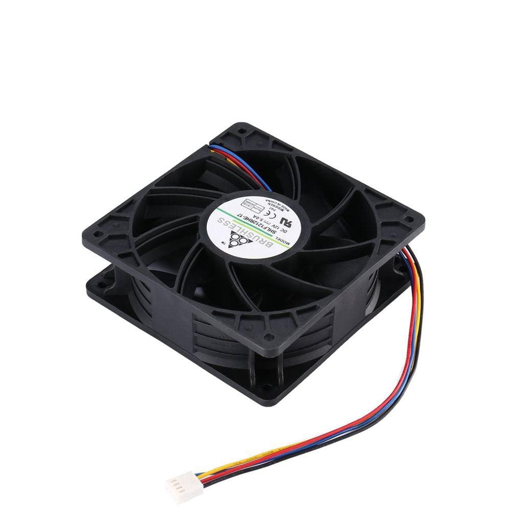7500RPM DC12V 5.0A Ventilador de Resfriamento Minerador Sem Escova para Antminer