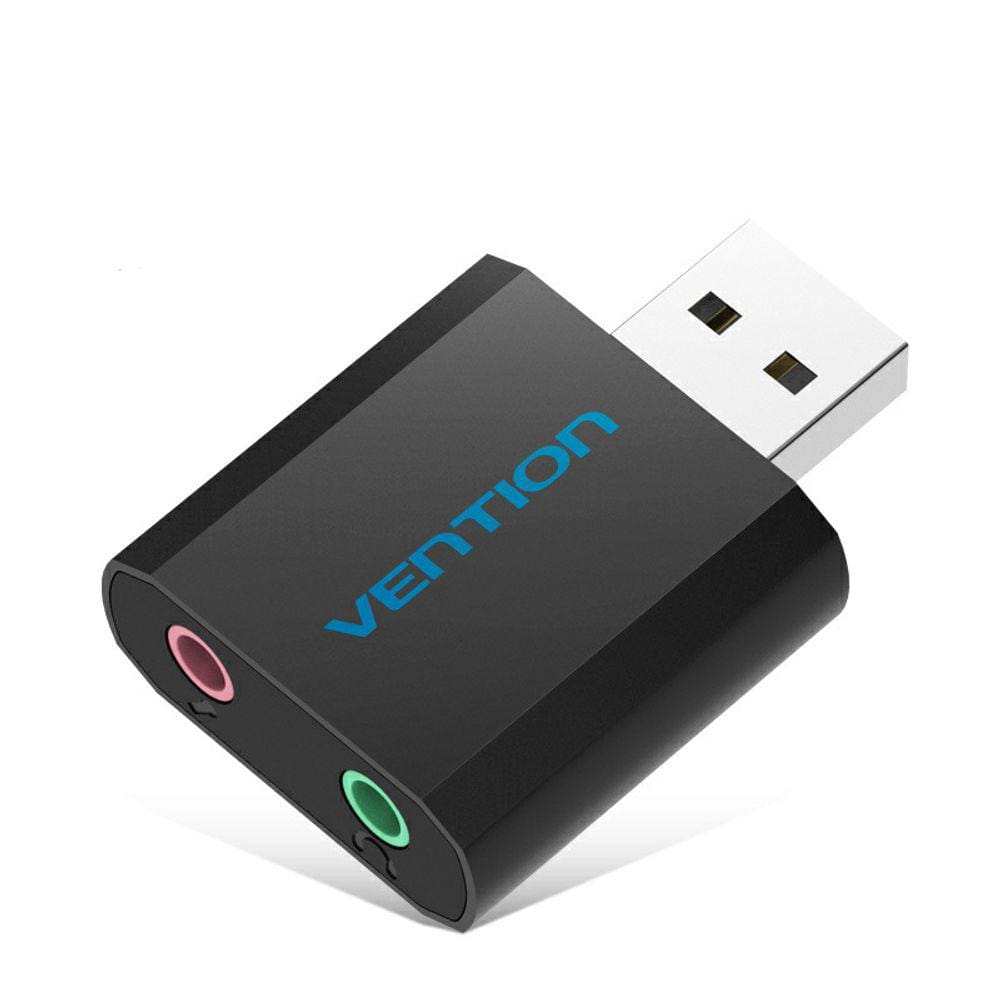 USB Placa de Som Audio Interface Adapter nergo