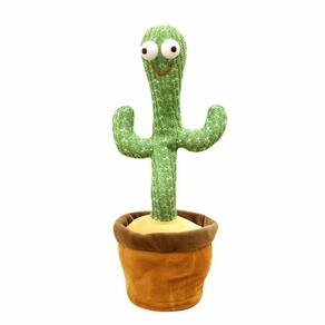 Brinquedo elétrico Spin Dancing Cactus, presente para crianças