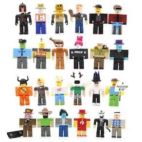 Conjunto de bonecas Roblox Figure com peças de reposição para crianças de 7 a 8 cm