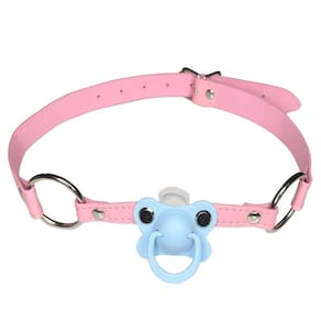 DDLG / ABDL Choker Gag Chupeta Adulto Chupeta Plus Size Dum