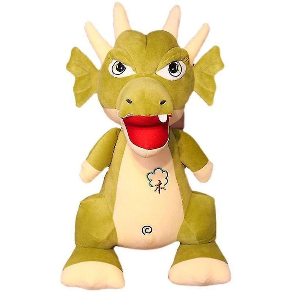 40cm recheado pelúcia brinquedo dinossauro boneca dormindo grande cama cristo